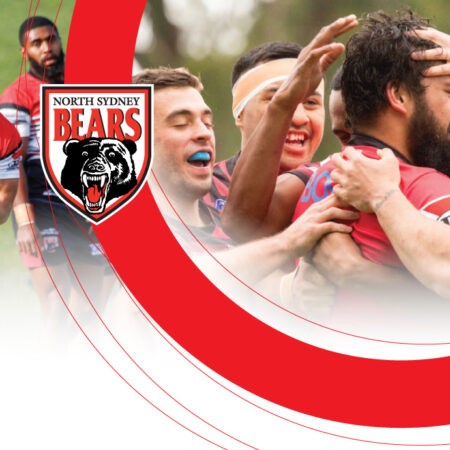 Graphic Promotion for North Sydney Bears Season Launch